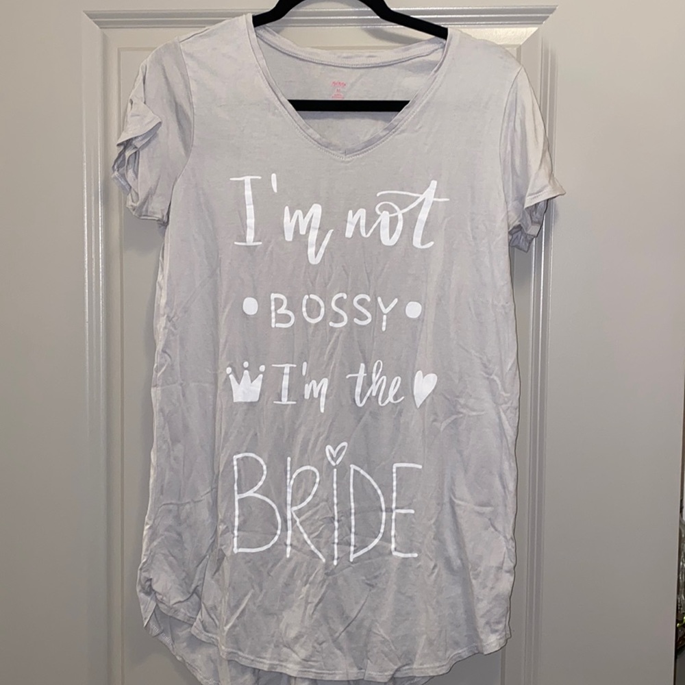 Bride pajamas